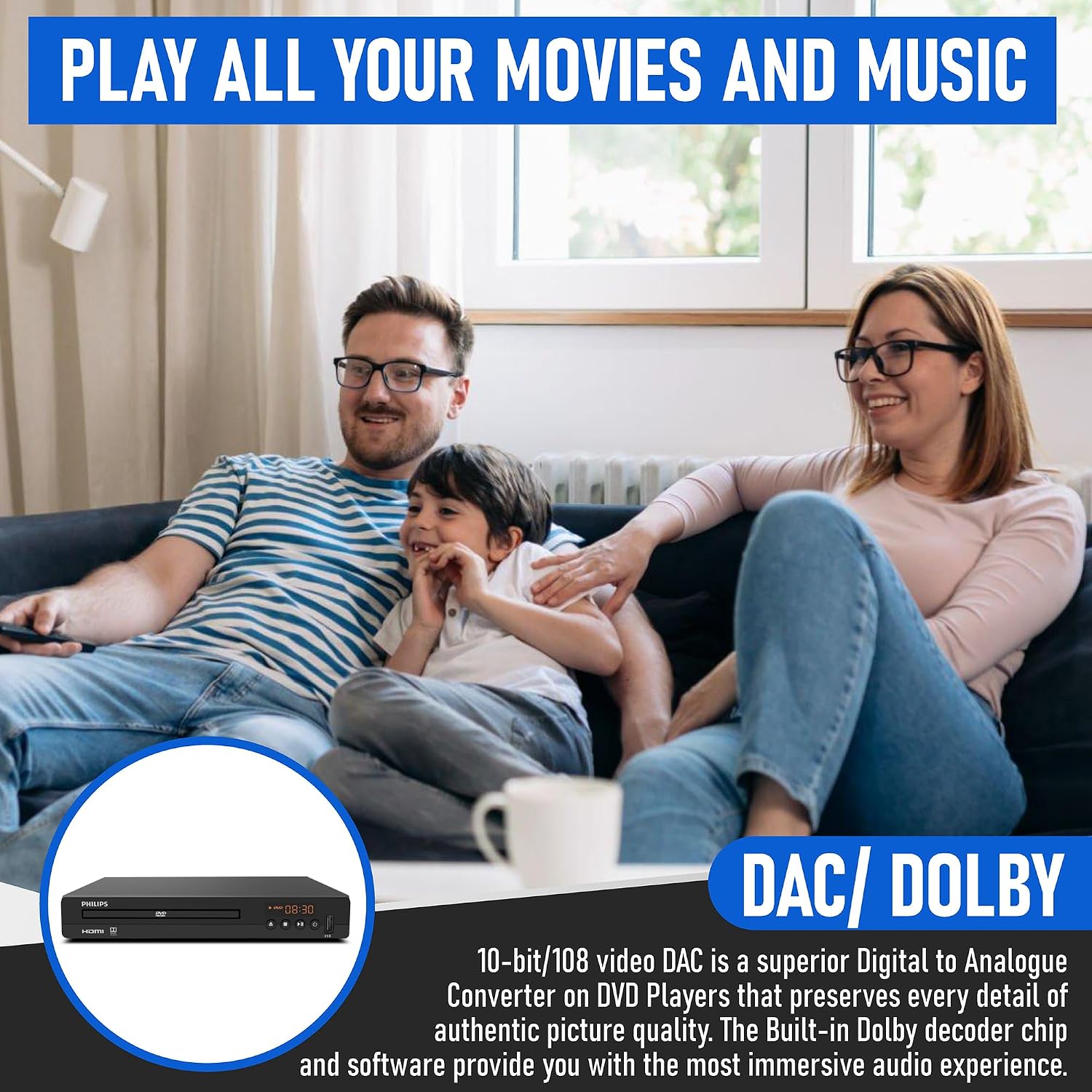 Philips DVD/Blu-ray Player photo 6