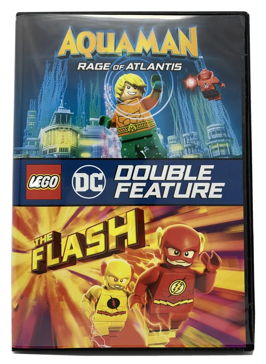 Lego DC Super Heros Double Feature: AquaMan Rage of Atlantis & The Flash
